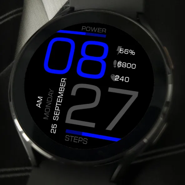Key073 Digital Watch Face screenshot 5