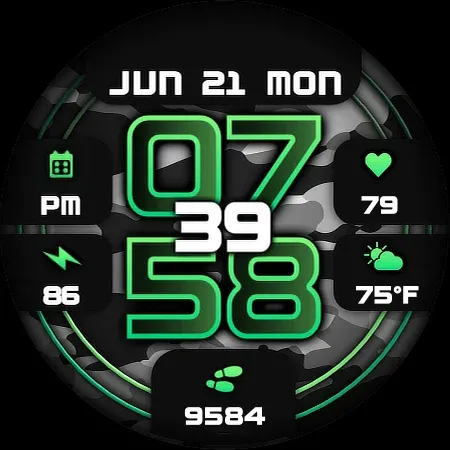 NW Ace Pro Wear OS Watch Face screenshot 16