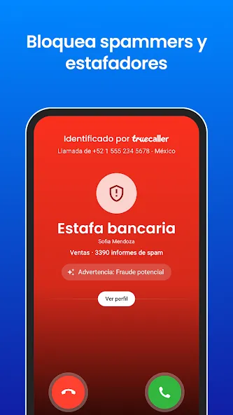Truecaller: llamadas spam screenshot 2