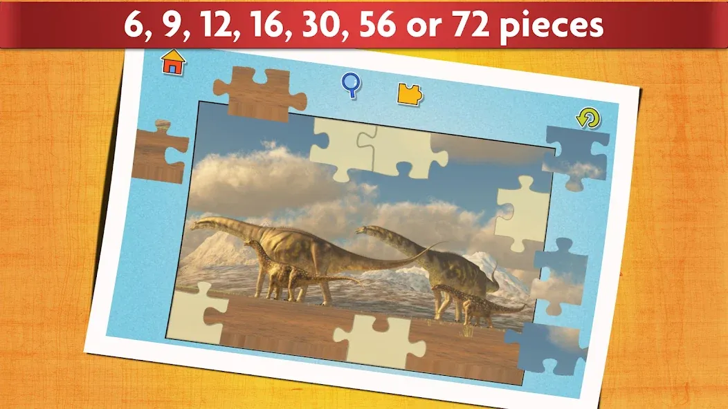 Dinosaurs Jigsaw Puzzles Game screenshot 3