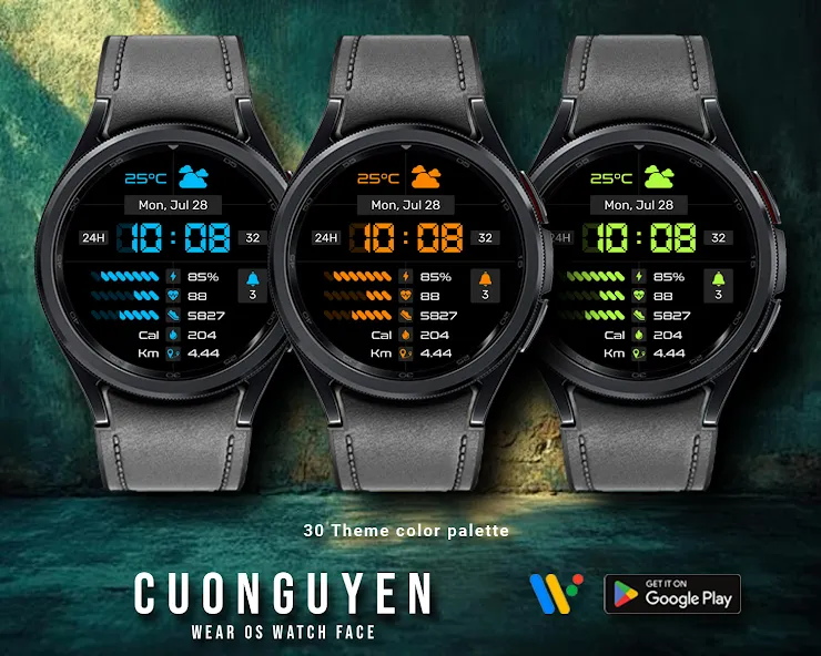 Watch face CNW-44 screenshot 1