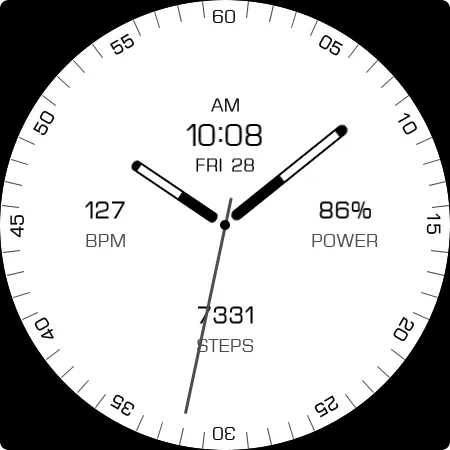 Key107 Analog Watch Face screenshot 26