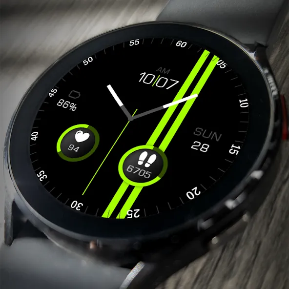Key065 Analog Watch Face screenshot 1