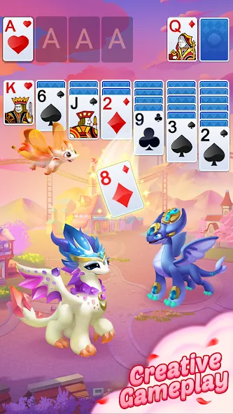 Solitaire Dragons screenshot 4