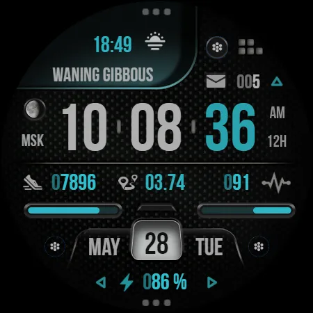 KF168 Watch face screenshot 14