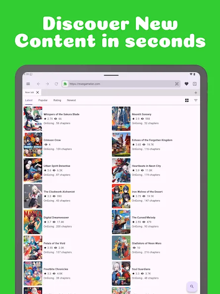 Manga Explorer - Manga Reader screenshot 8