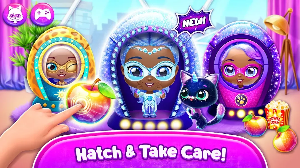 Power Girls - Fantastic Heroes screenshot 2