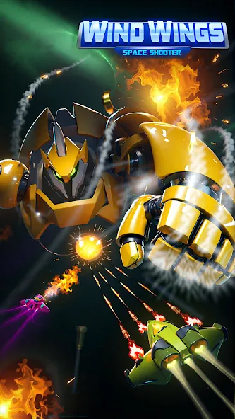 WindWings: Galaxy attack Pro screenshot 1