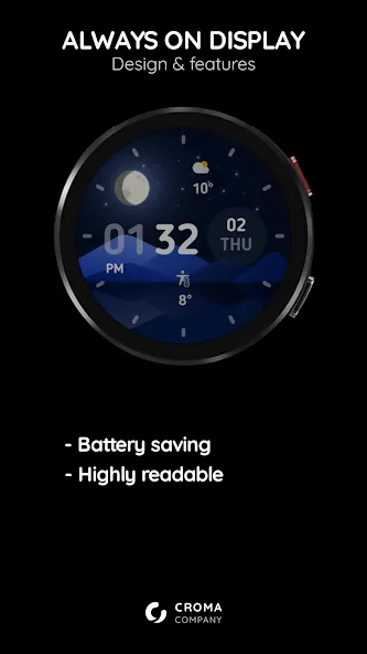 Stargazing Digital Wear OS screenshot 4