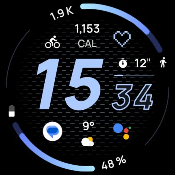 Pace 2: Watch face screenshot 12