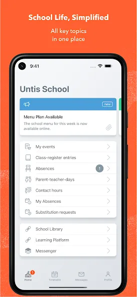 Untis Mobile screenshot 2
