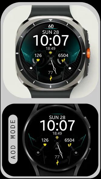 Dream 113 digital watch face screenshot 5