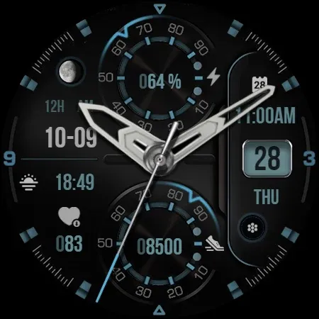 KF158 Watch face screenshot 9