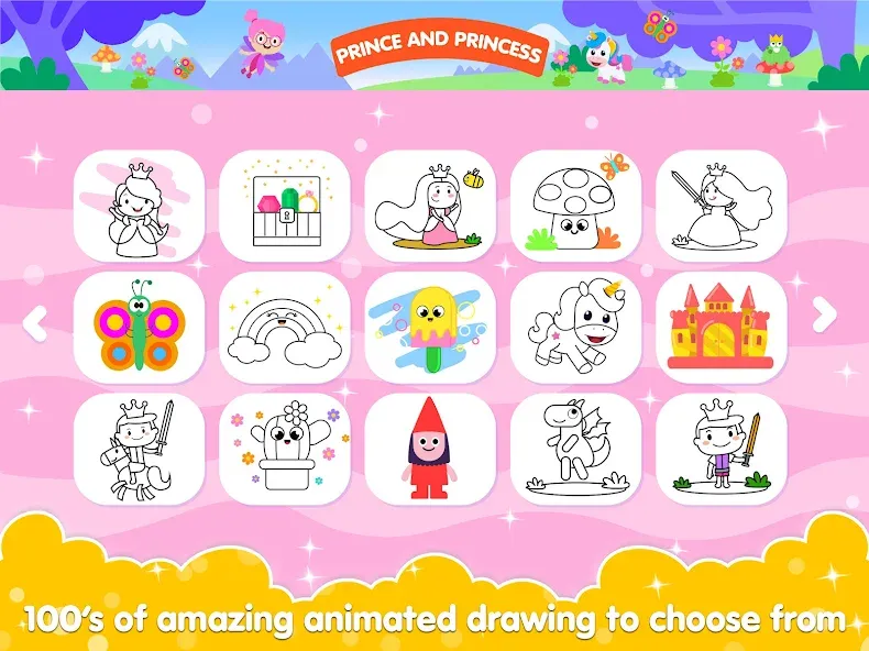 Coloring and Drawing For Girls screenshot 8