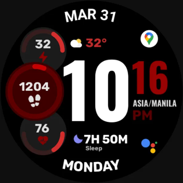 Active Wear Watchface 3 screenshot 34