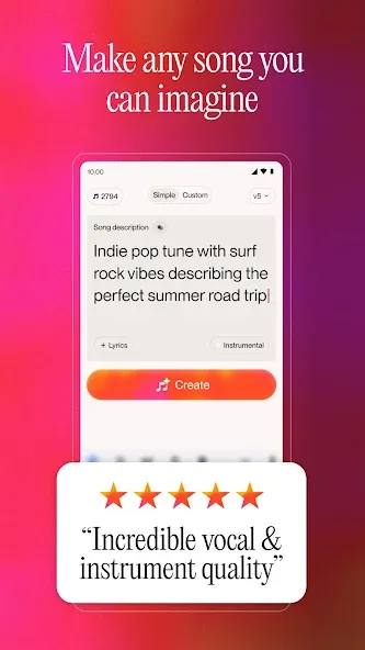 Suno - AI Music & Songs Maker screenshot 8