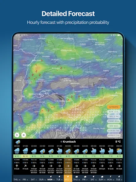 Ventusky: Weather Forecast screenshot 9