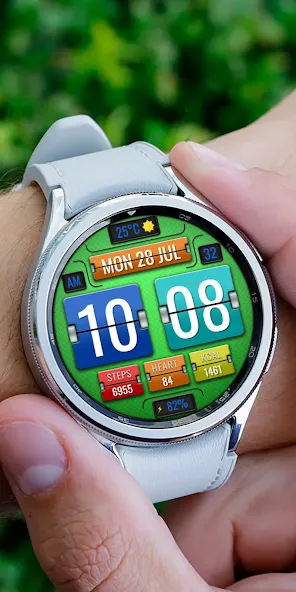 DIGI FLIPNOUR CTS35 Watch face screenshot 4