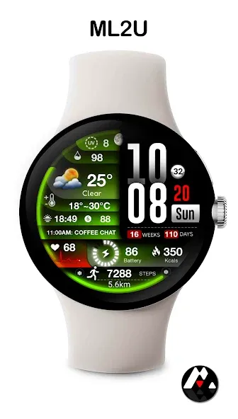 ML2U 239 Watch Face screenshot 5