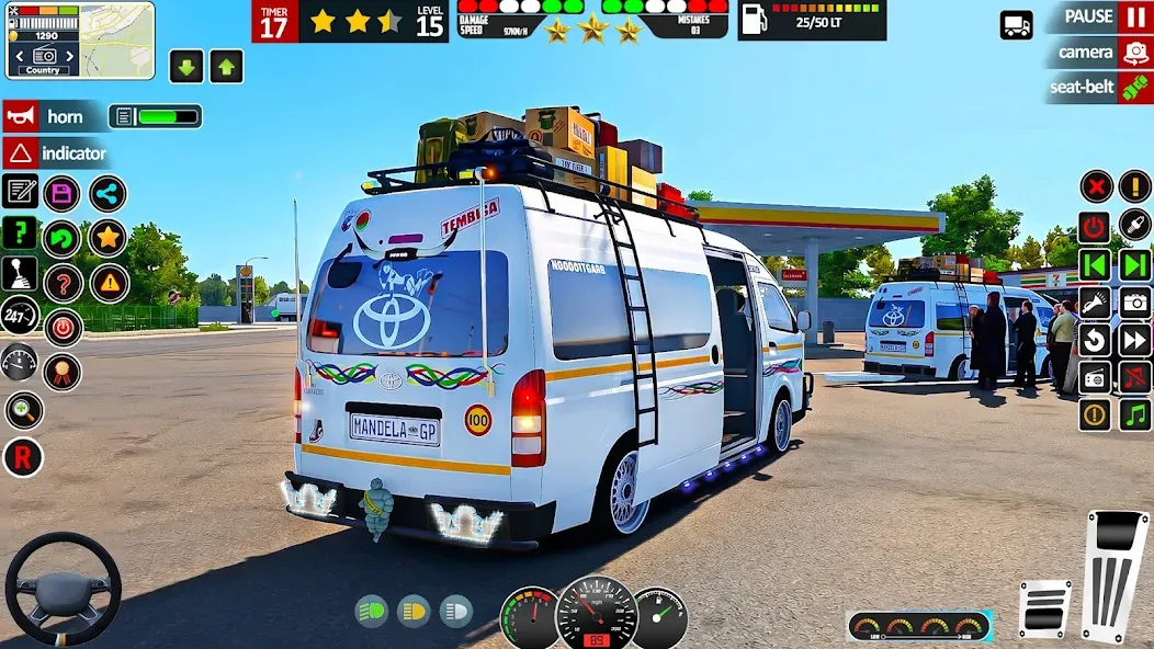 City Van Driving Games 3D screenshot 2