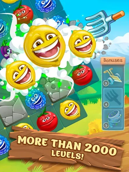 Funny Farm match 3 game screenshot 15