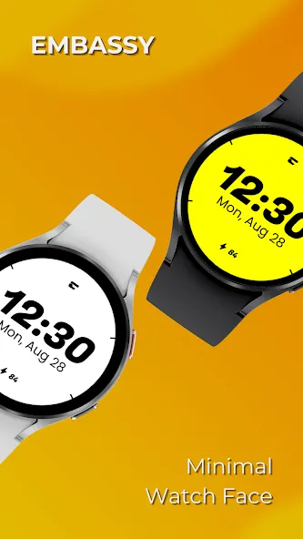 Embassy: Minimal Watch Face screenshot 1