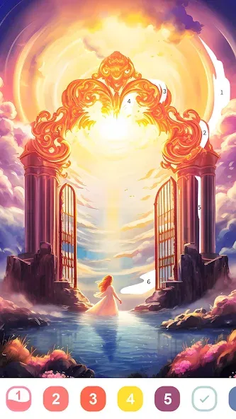 Fantasy Color-Color by Number screenshot 2