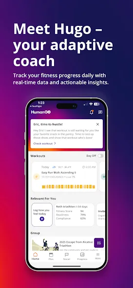 HumanGO: AI Training Planner screenshot 1