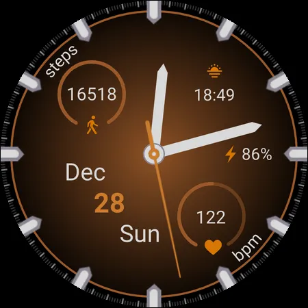 Elemental Clock Watch Face screenshot 8