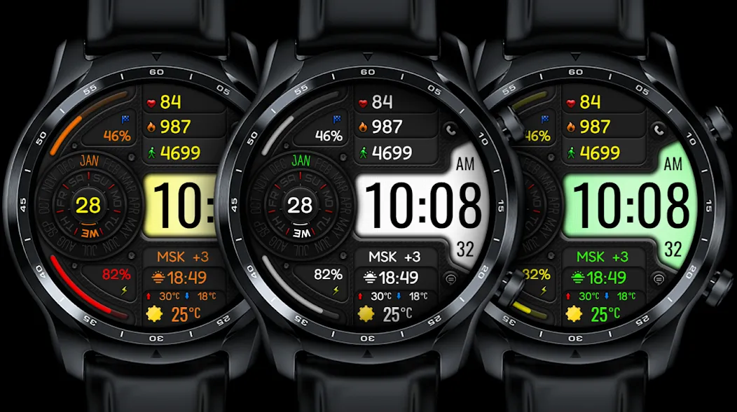 DIGI LITRACON CTS79 Watch face screenshot 1
