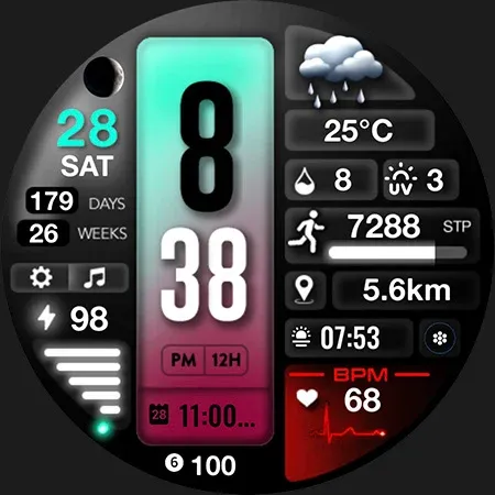 ML2U 268 Watch Face screenshot 32