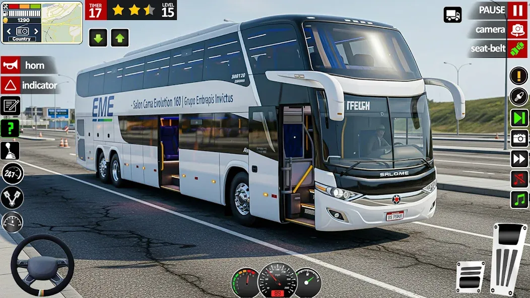 Coach Bus Driving Game screenshot 7