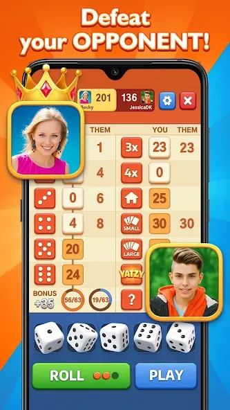 Yatzy - Classic Dice Game screenshot 5