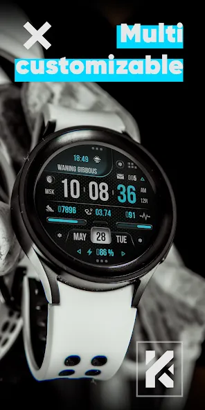 KF168 Watch face screenshot 2