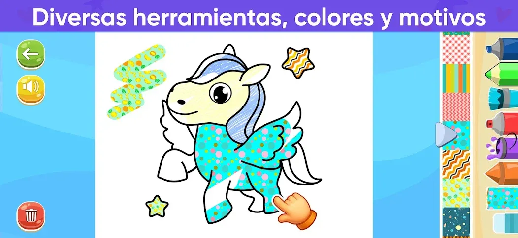 Juegos de pintar para niños 2+ screenshot 2