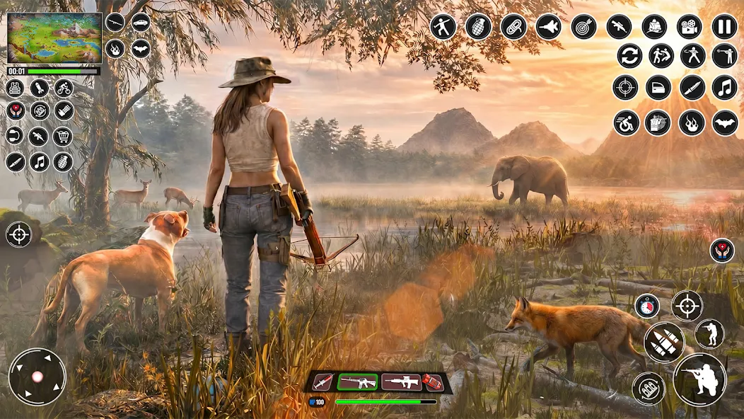 Wild Hunter Deer Shooting Game screenshot 1