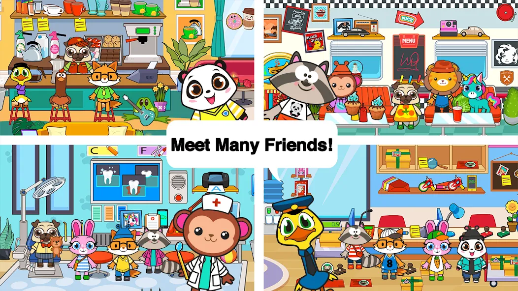 Main Street Pets Village Town screenshot 2