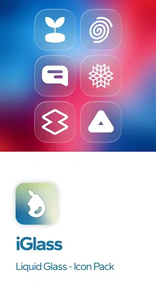 iGlass OS Icon Pack screenshot 1