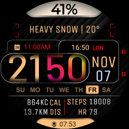 Watch Face WF162 screenshot 3