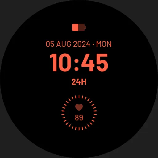 EXD075: Minimal Watch Face screenshot 26