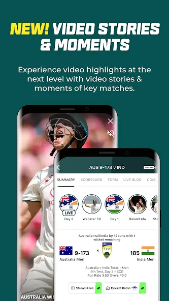 Cricket Australia Live screenshot 3
