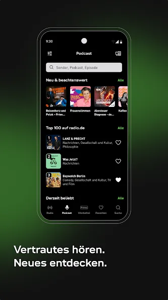 radio.de - Radio und Podcast screenshot 2