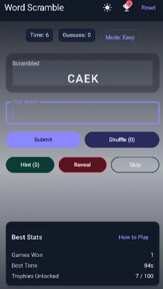 Word Scramble screenshot 2