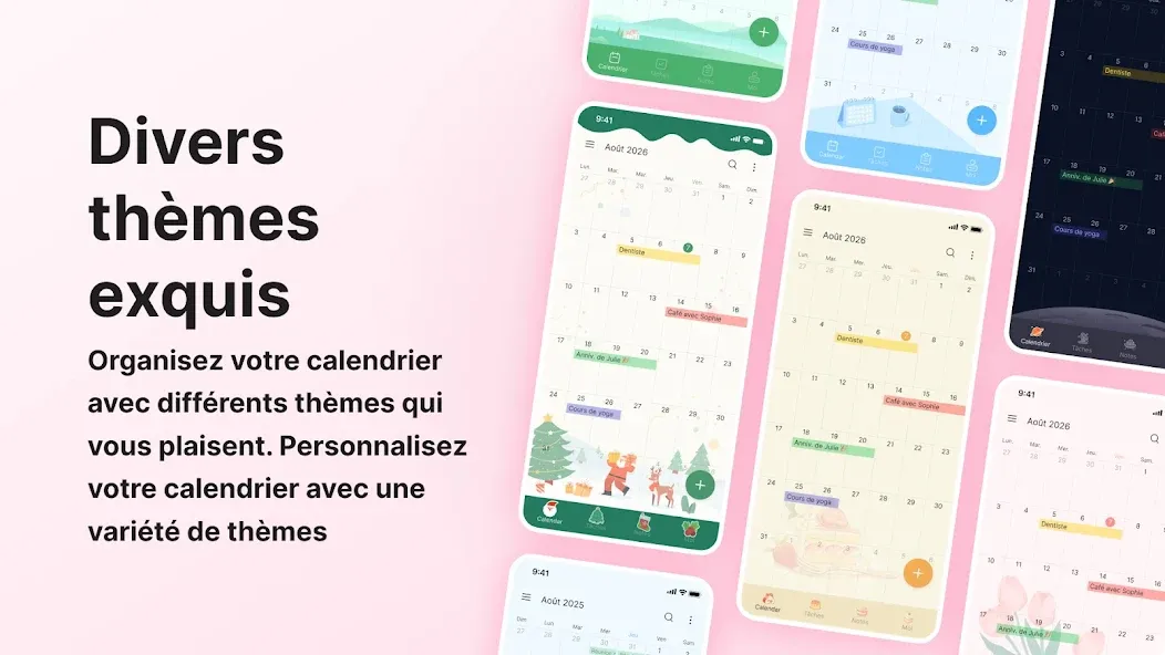 Calendrier Agenda, Planner App screenshot 6