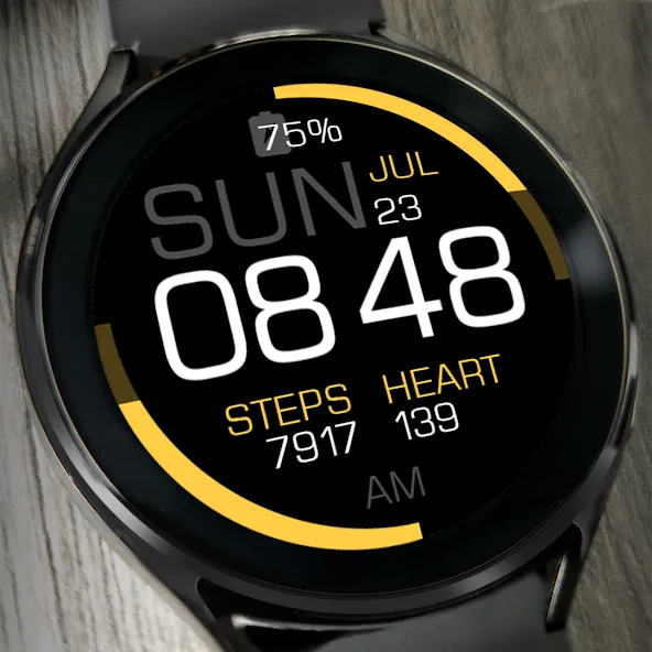 Key080 Artistic Watch Face screenshot 3
