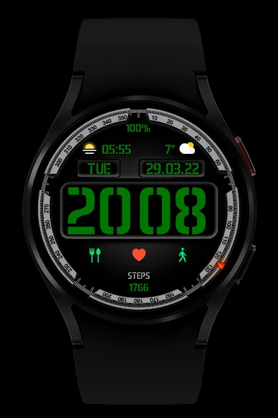 Army Watch Face Wear OS screenshot 3