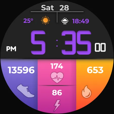 Vera Digital Watch Face screenshot 39