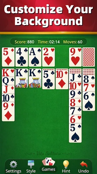 Vita Solitaire for Seniors screenshot 6