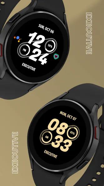 Embassy 3: Minimal Watch Face screenshot 1