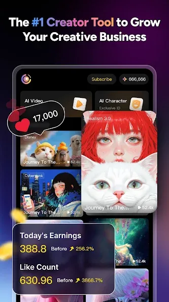 MagicLight AI:一键生成最长30分钟视频的生成器 screenshot 1